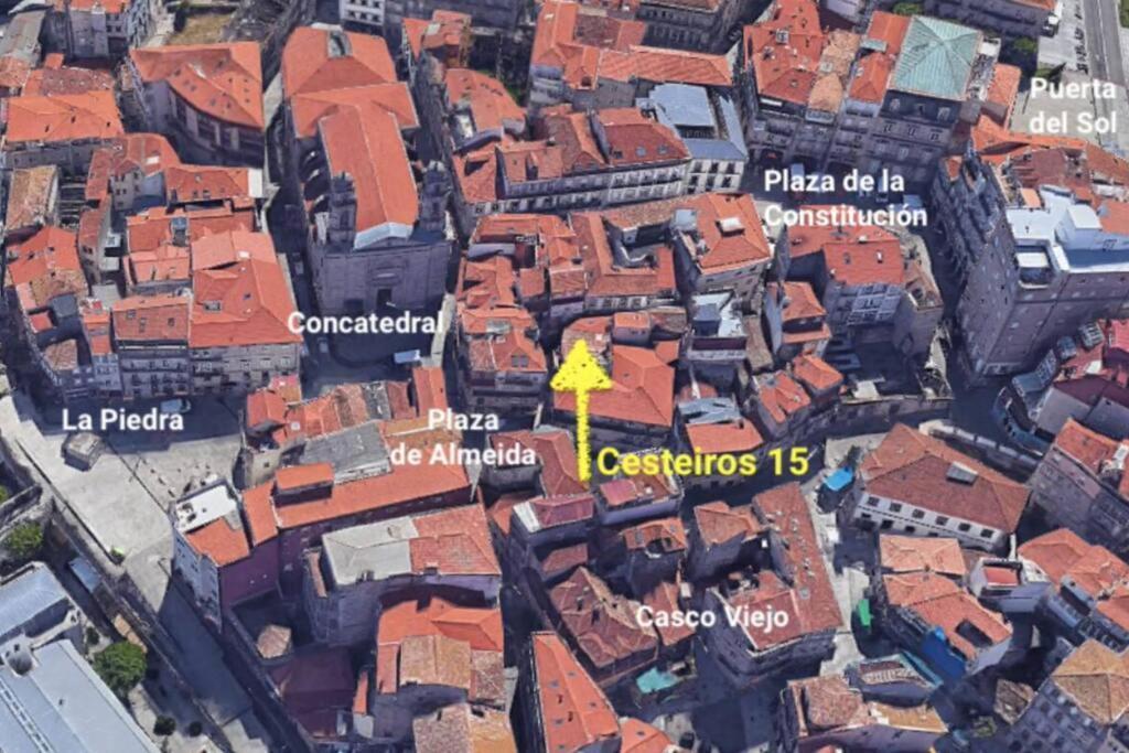 Nuevo, Recien Remodelado: Estudio Para 3 Personas Vigo Bagian luar foto